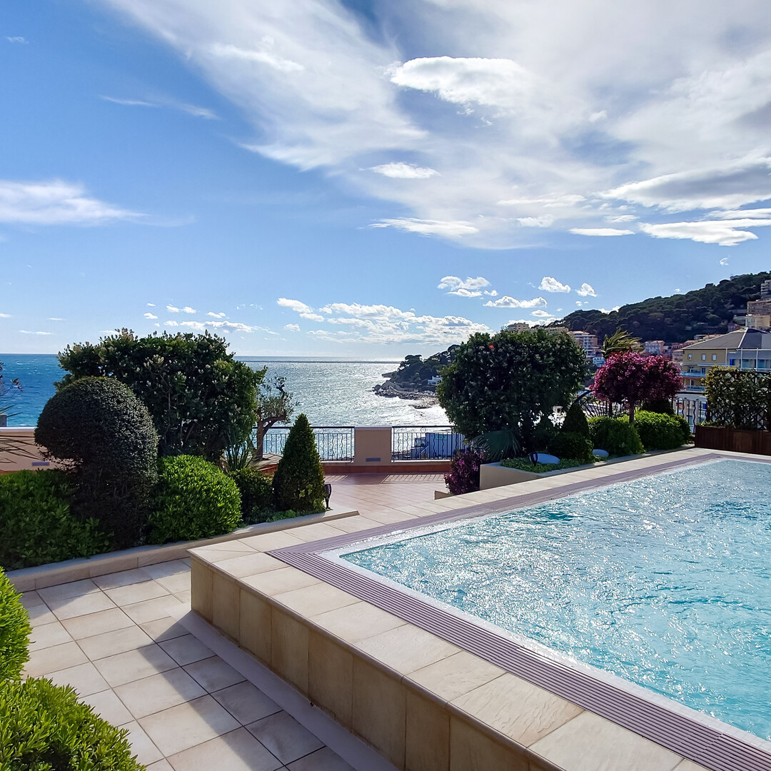 SOMPTUEUX ROOFTOP AVEC PISCINE PRIVÉE & VUE MER - Location d'appartements à Monaco