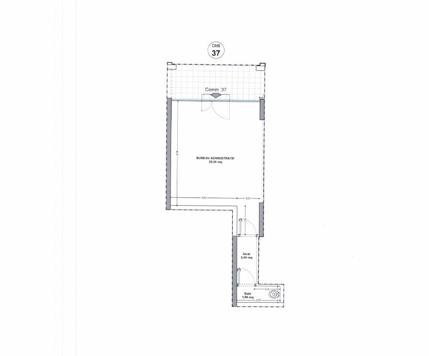Bureaux administratifs à Fontvieille - Location d'appartements à Monaco