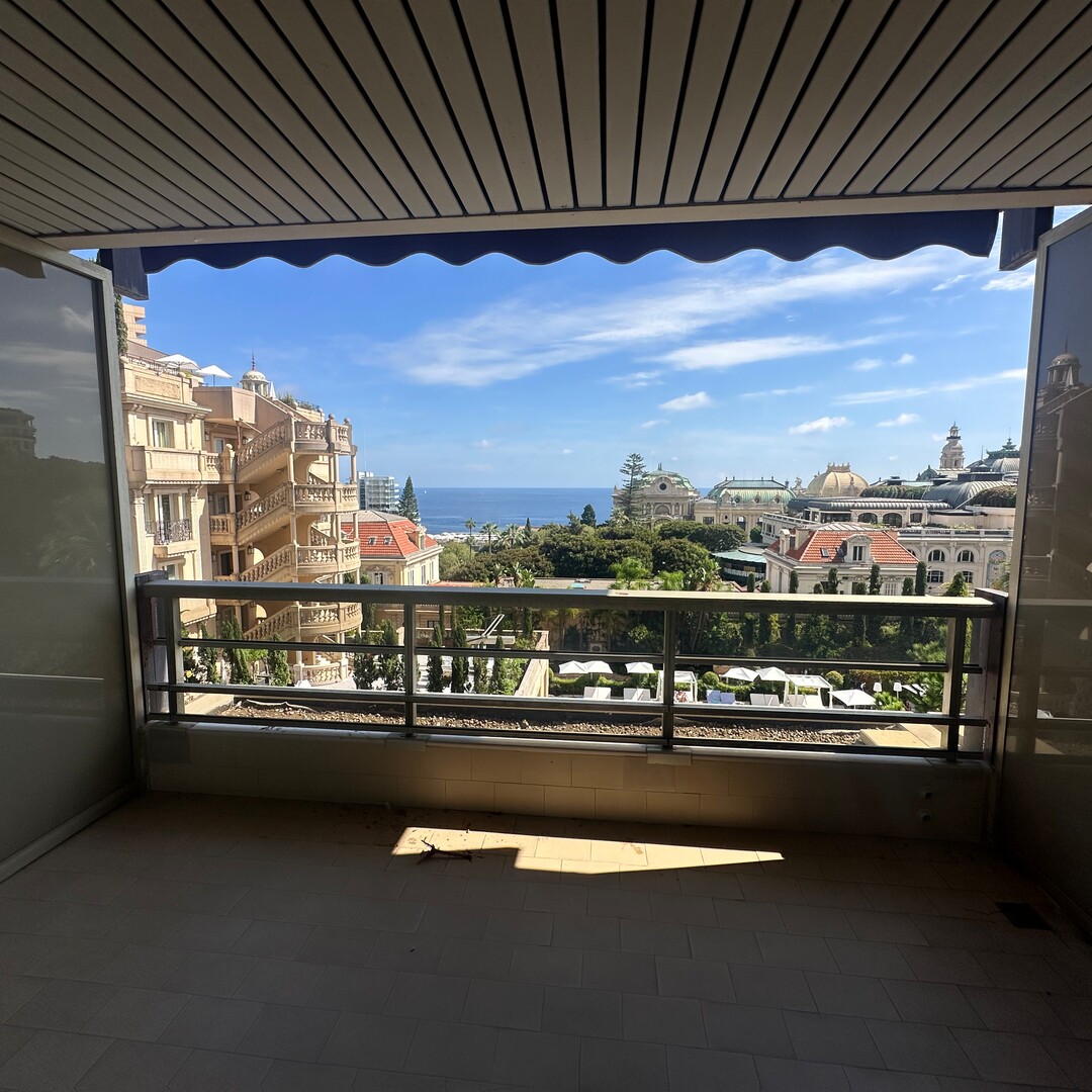LES FLORALIES  : STUDIO - TERRASSE - VUE DEGAGEE MER - Location d'appartements à Monaco