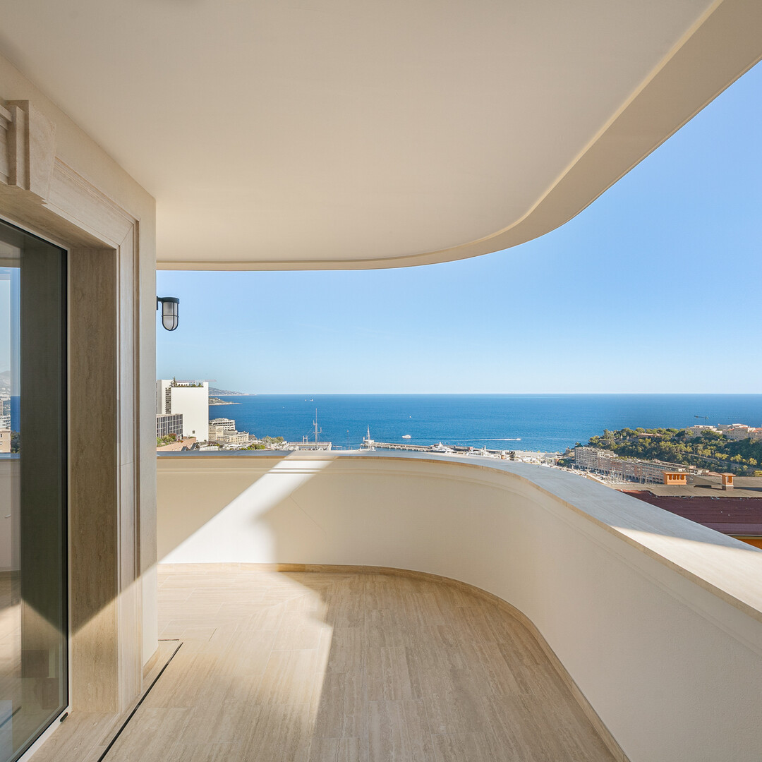 Location Exclusivité 3 pièces vue panoramique Villa Ninetta Monaco - Location d'appartements à Monaco