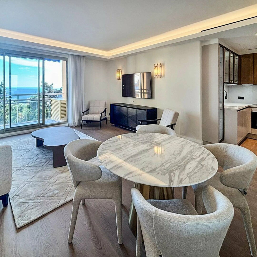 Le Roqueville - Trois pièces meublé et rénové - Location d'appartements à Monaco