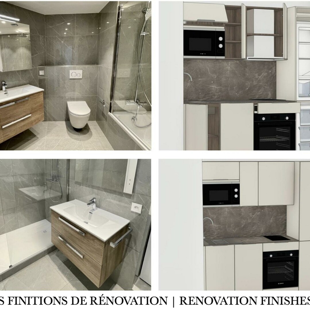 Studio rénové proche centre - Location d'appartements à Monaco