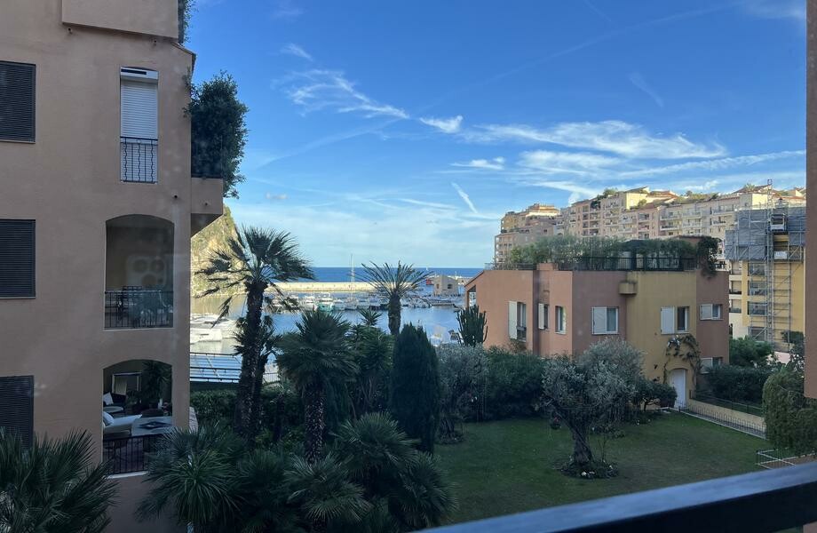 Très beau studio avec vue sur le port - Location d'appartements à Monaco