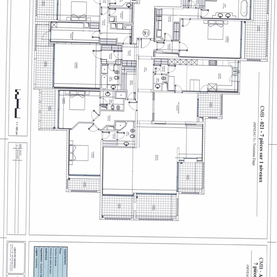 7 PIECES / LOCATION / CIMABUE - Location d'appartements à Monaco