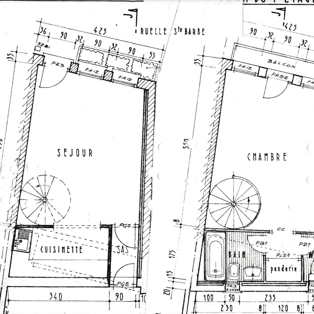CHARMANT ET ATYPIQUE VILLA 2 PIECES EN DUPLEX