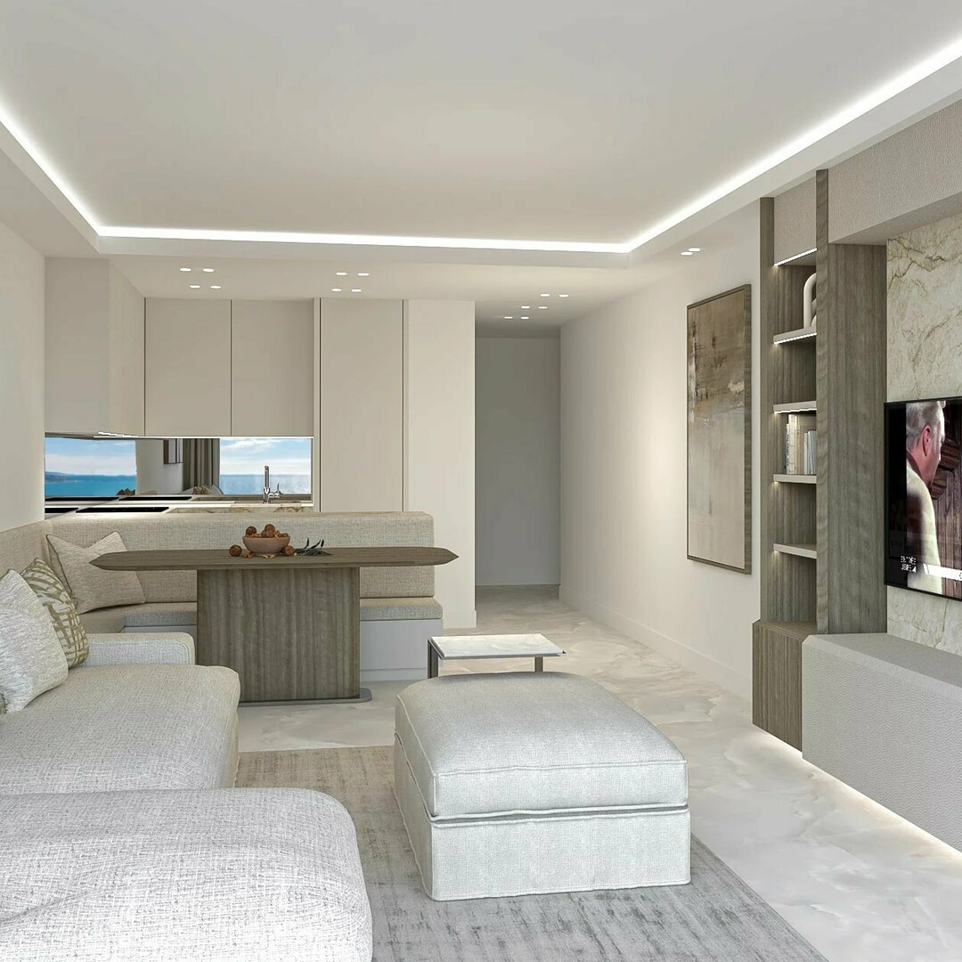 Mirabeau – Appartement 3 pièces luxueusement meublé