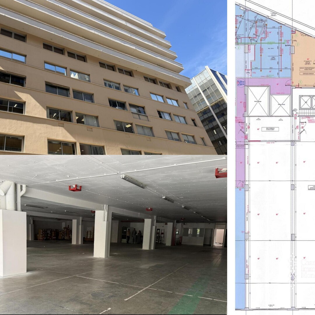 Locaux industriels | 757 m2 | Fontvieille | Exclusivité