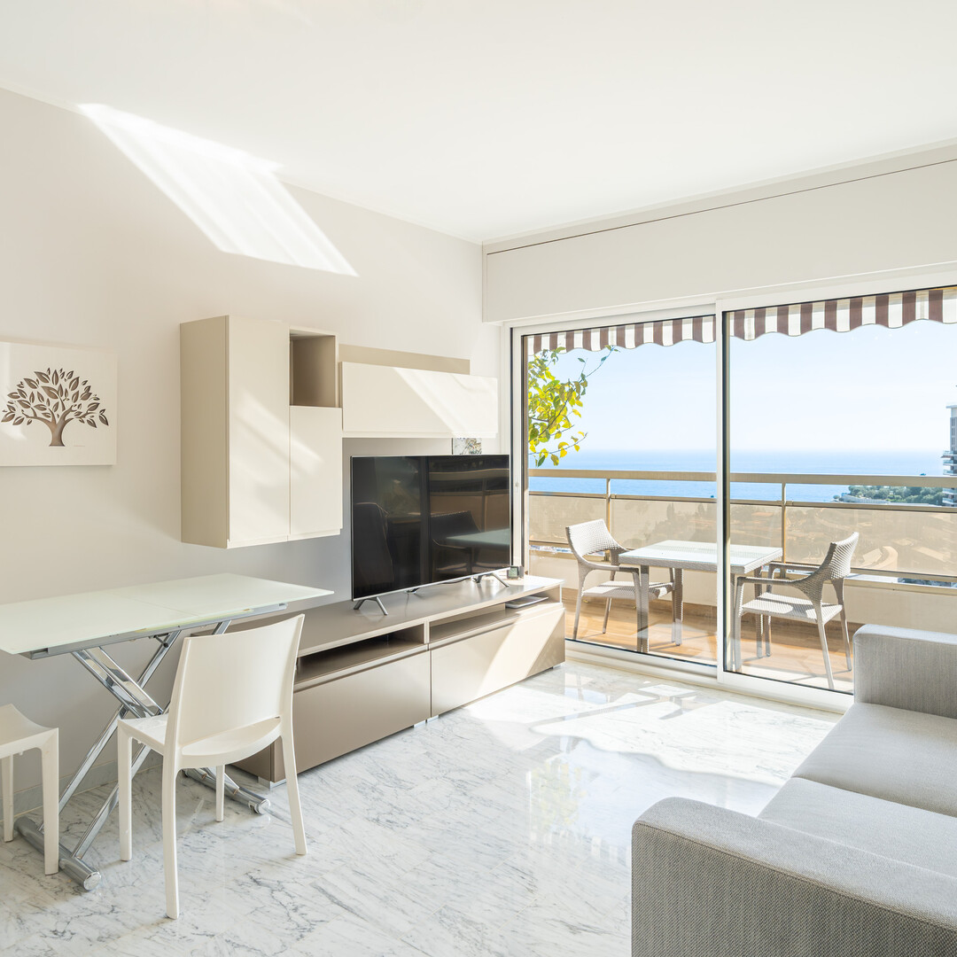 LIGURES - Jardin Exotique - Studio Rénové Vue Mer